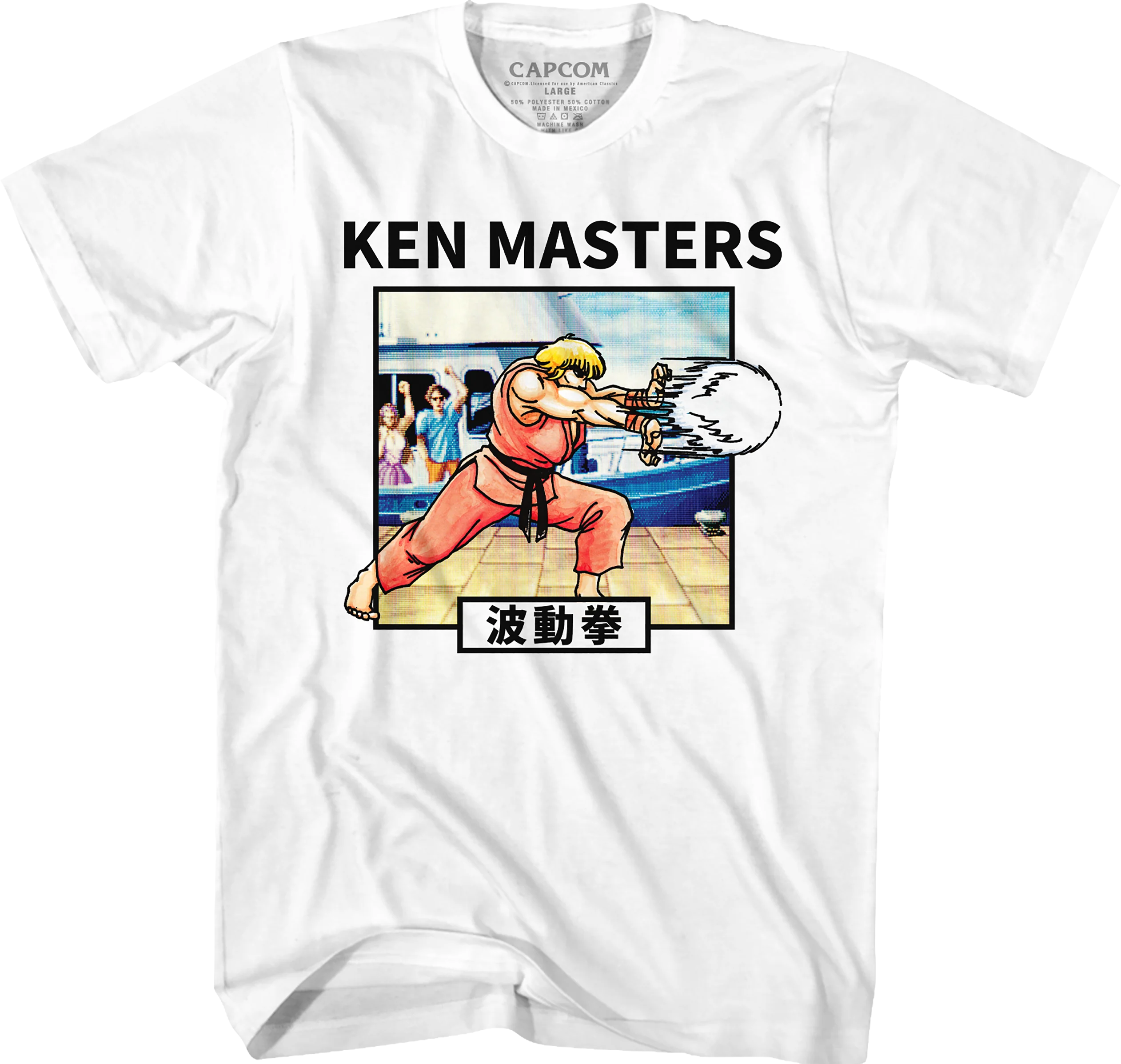 Ken Masters Hadoken Street Fighter T-Shirt