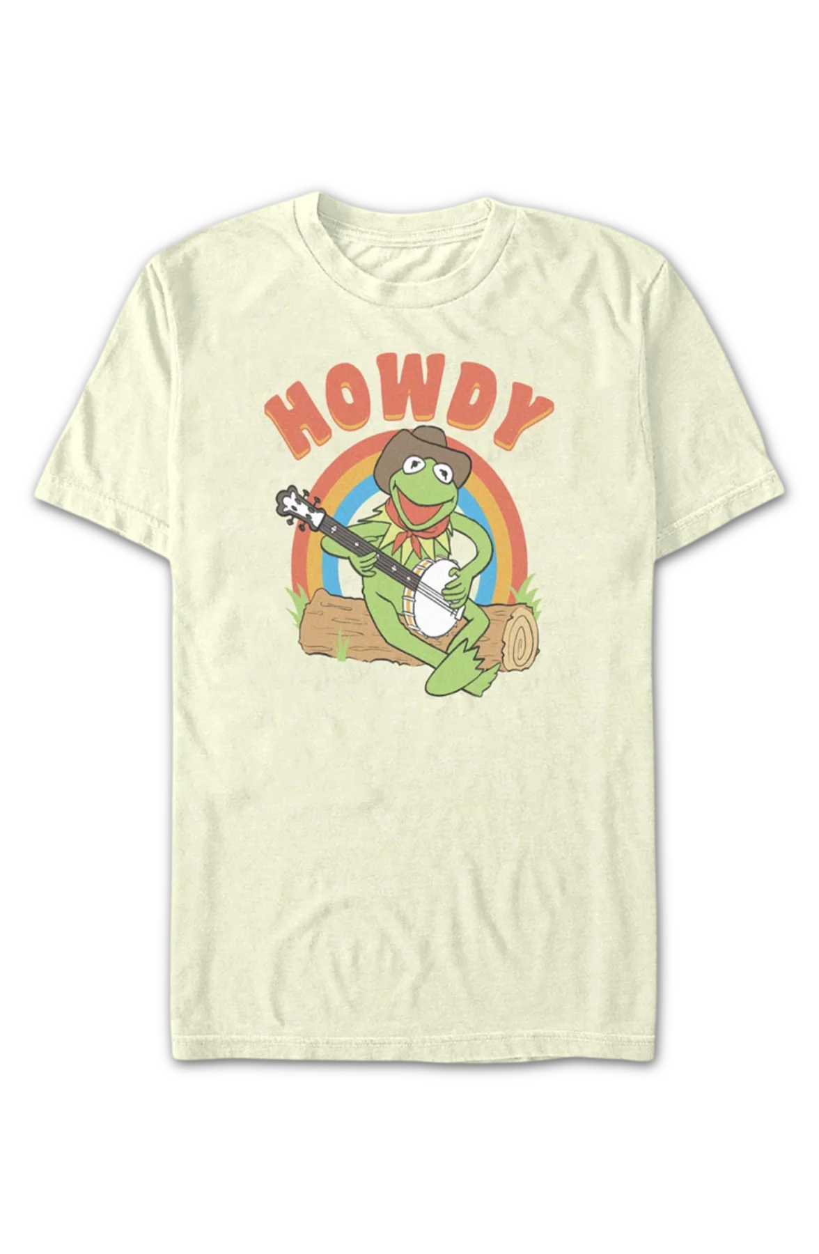Kermit The Frog Howdy Muppets T-Shirt - Image 2