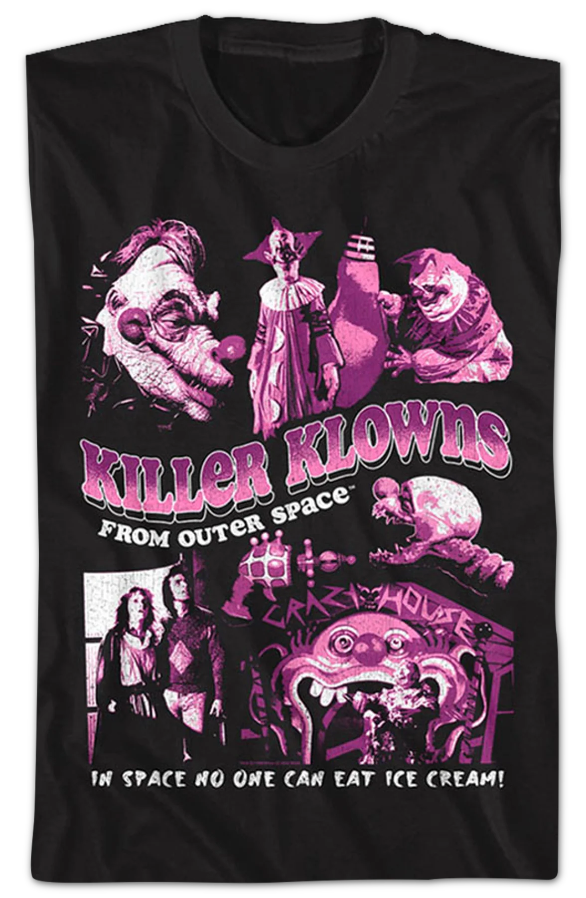 Killer Collage Killer Klowns From Outer Space T-Shirt - Image 2