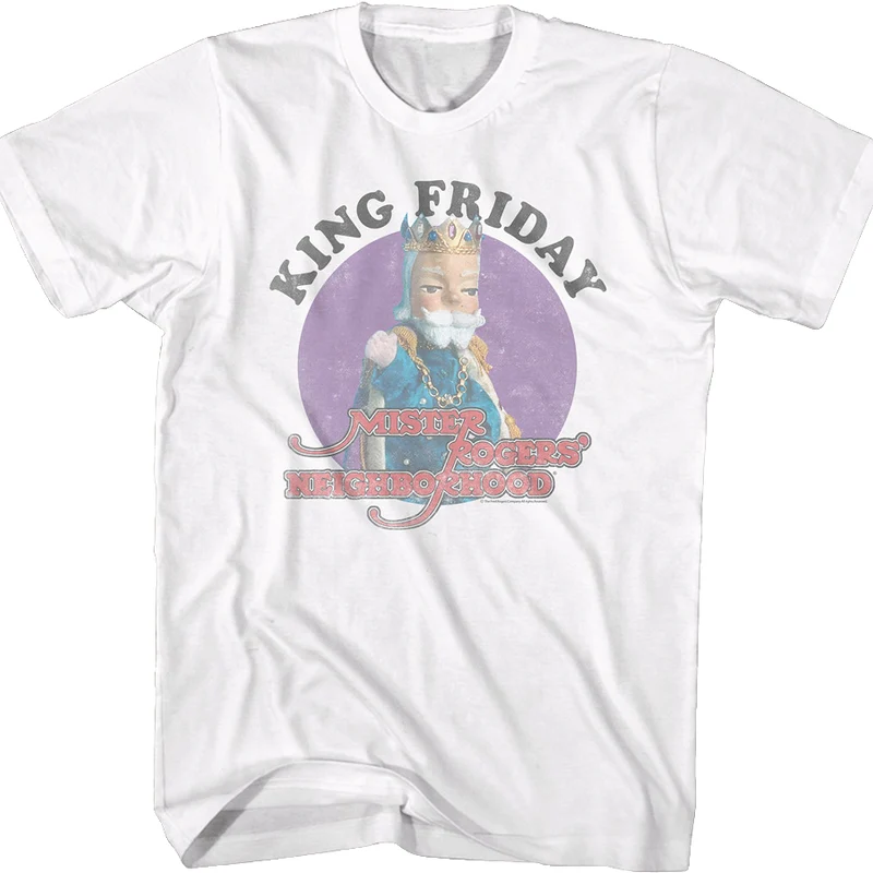King Friday Mr. Rogers T-Shirt