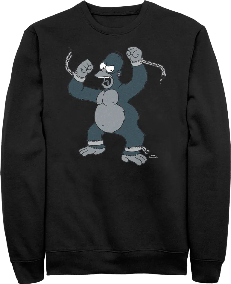King Homer The Simpsons Sweatshirt