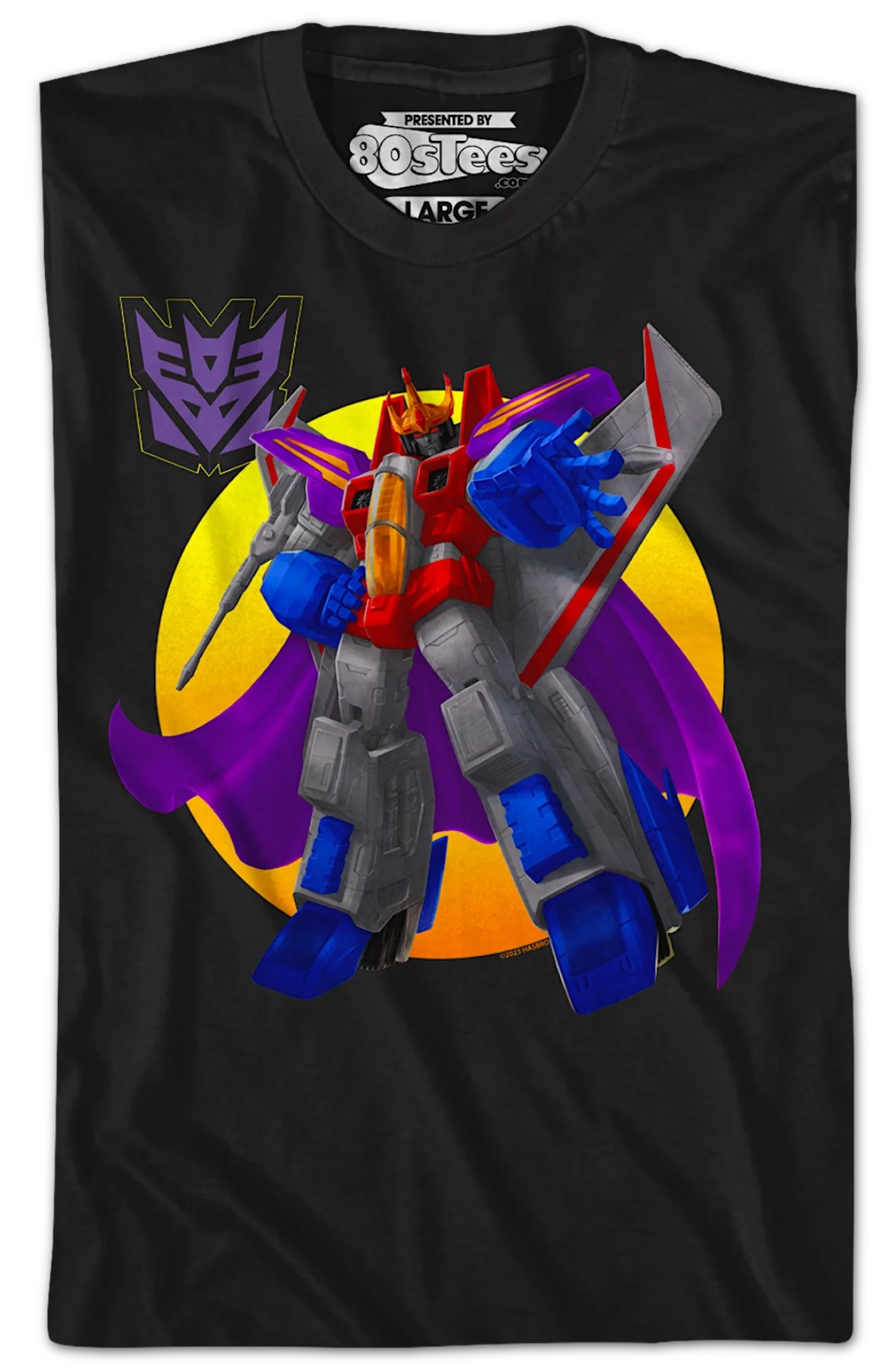 King Starscream Transformers T-Shirt - Image 2