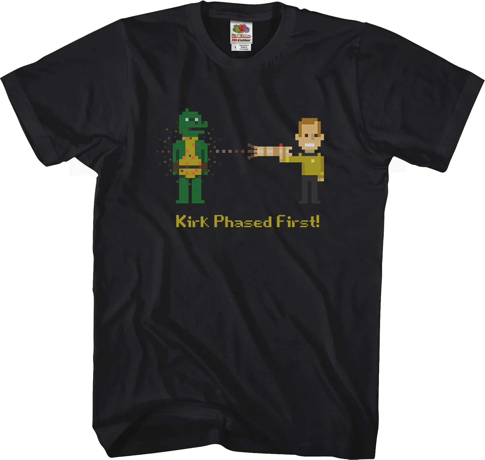 Kirk Phased First Star Trek T-Shirt
