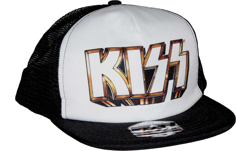 KISS Logo Snapback Trucker Hat