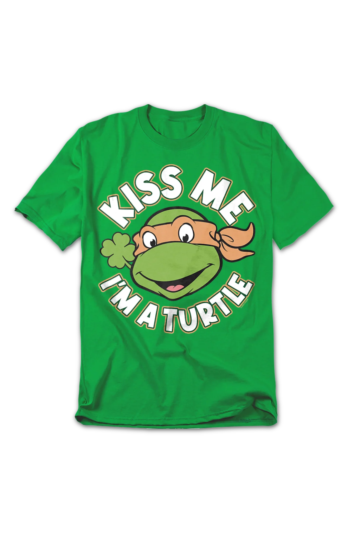 Kiss Me I'm A Turtle Teenage Mutant Ninja Turtles T-Shirt - Image 2