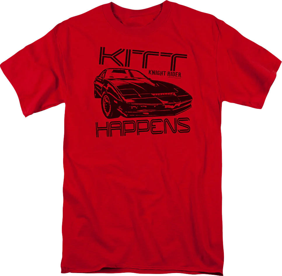 KITT Happens Knight Rider T-Shirt