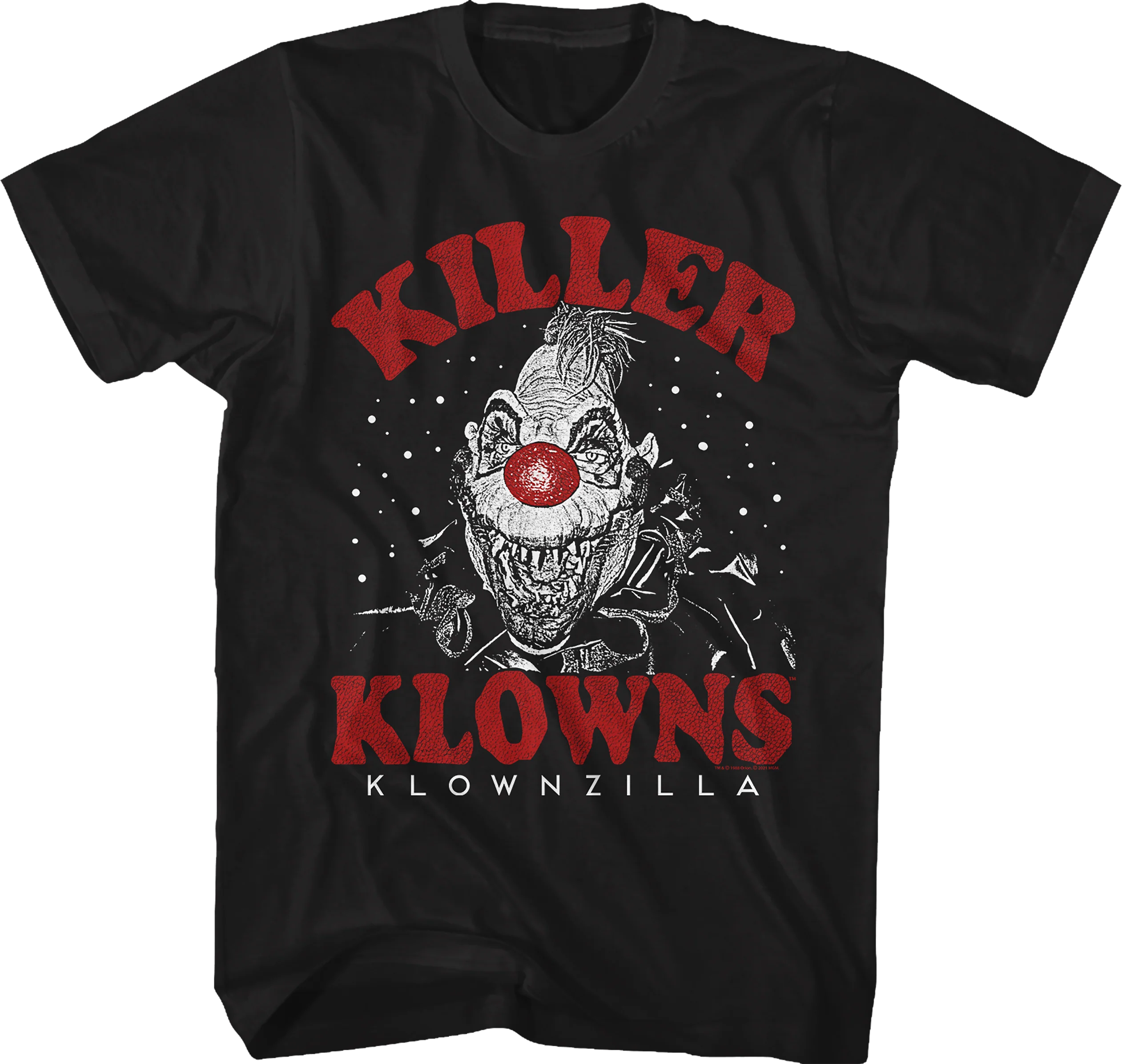 Klownzilla Klose-Up Killer Klowns From Outer Space T-Shirt