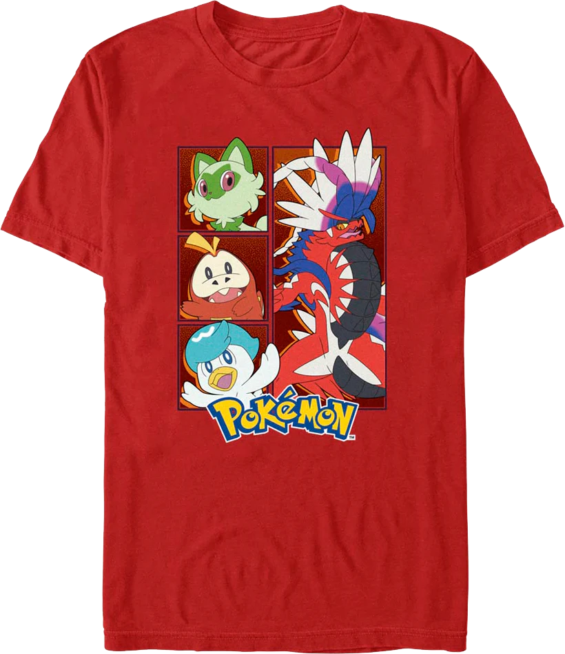 Koraidon Group Pokemon T-Shirt