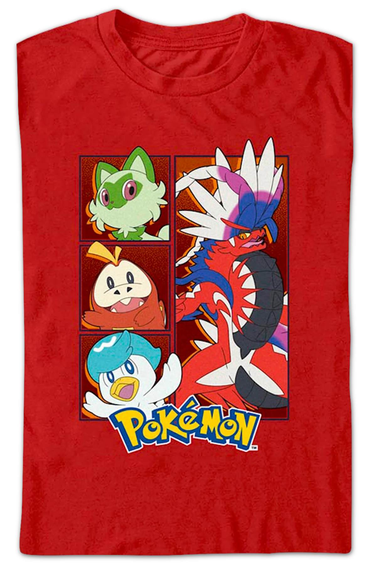 Koraidon Group Pokemon T-Shirt - Image 2
