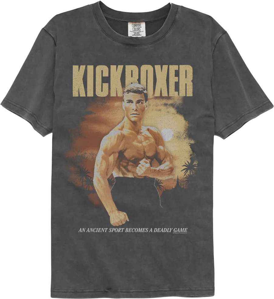 Kurt Sloane Kickboxer Comfort Colors Brand T-Shirt