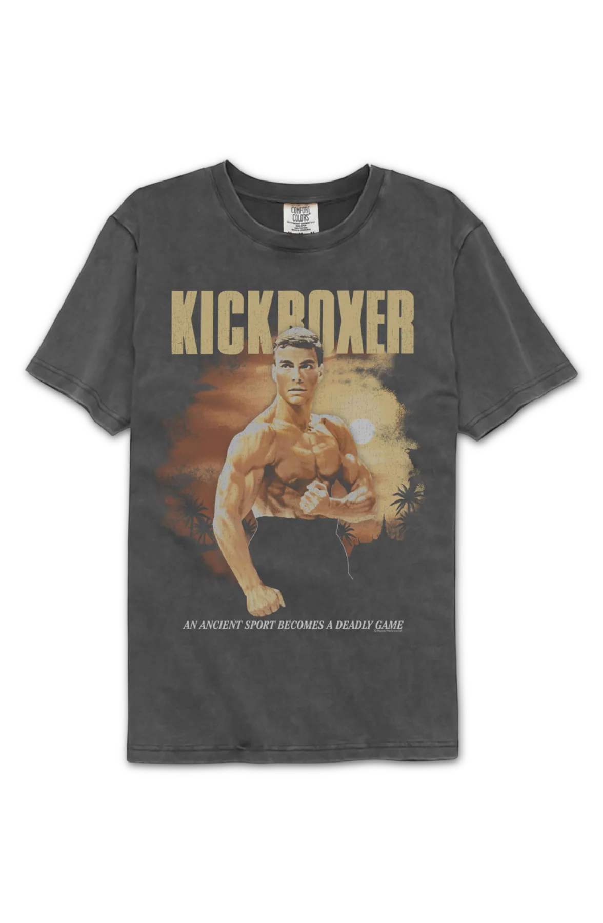 Kurt Sloane Kickboxer Comfort Colors Brand T-Shirt - Image 2