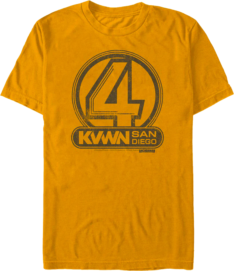 KVWN Channel 4 Anchorman T-Shirt