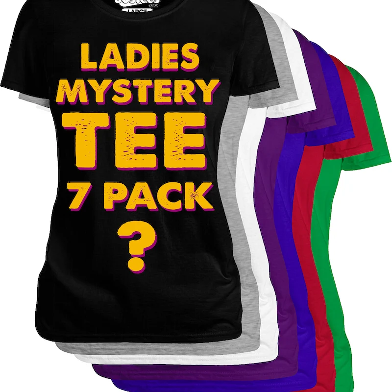 Ladies 7 Shirt Mystery Pack