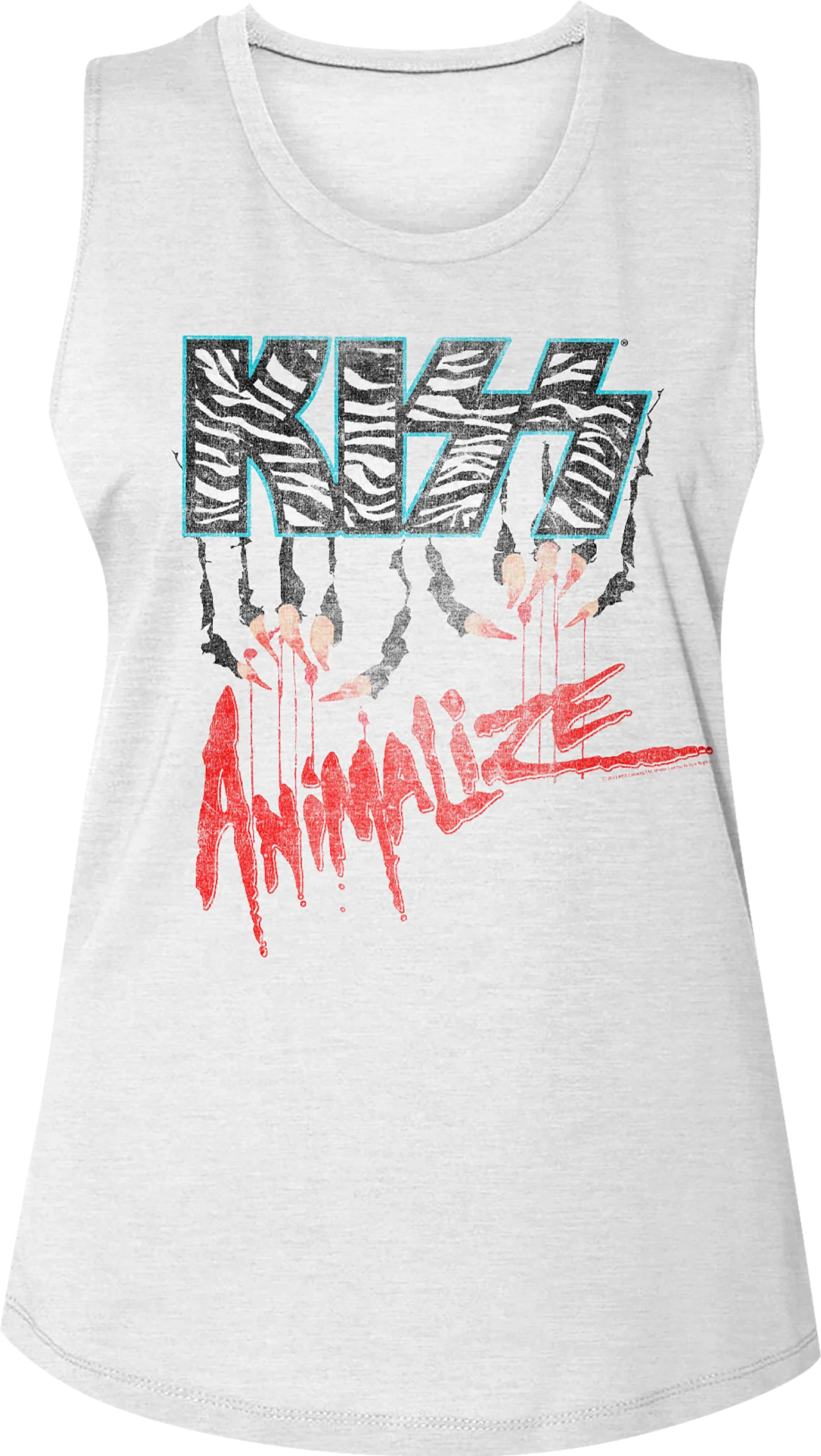 Ladies Animalize KISS Sleeveless Crewneck Shirt