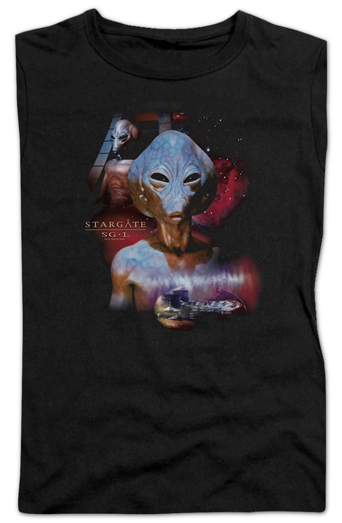 Ladies Asgard Stargate SG-1 Shirt - Image 2