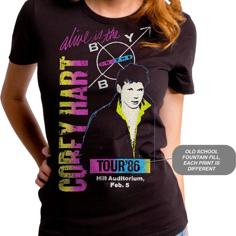 Ladies Boy In The Box Corey Hart Shirt