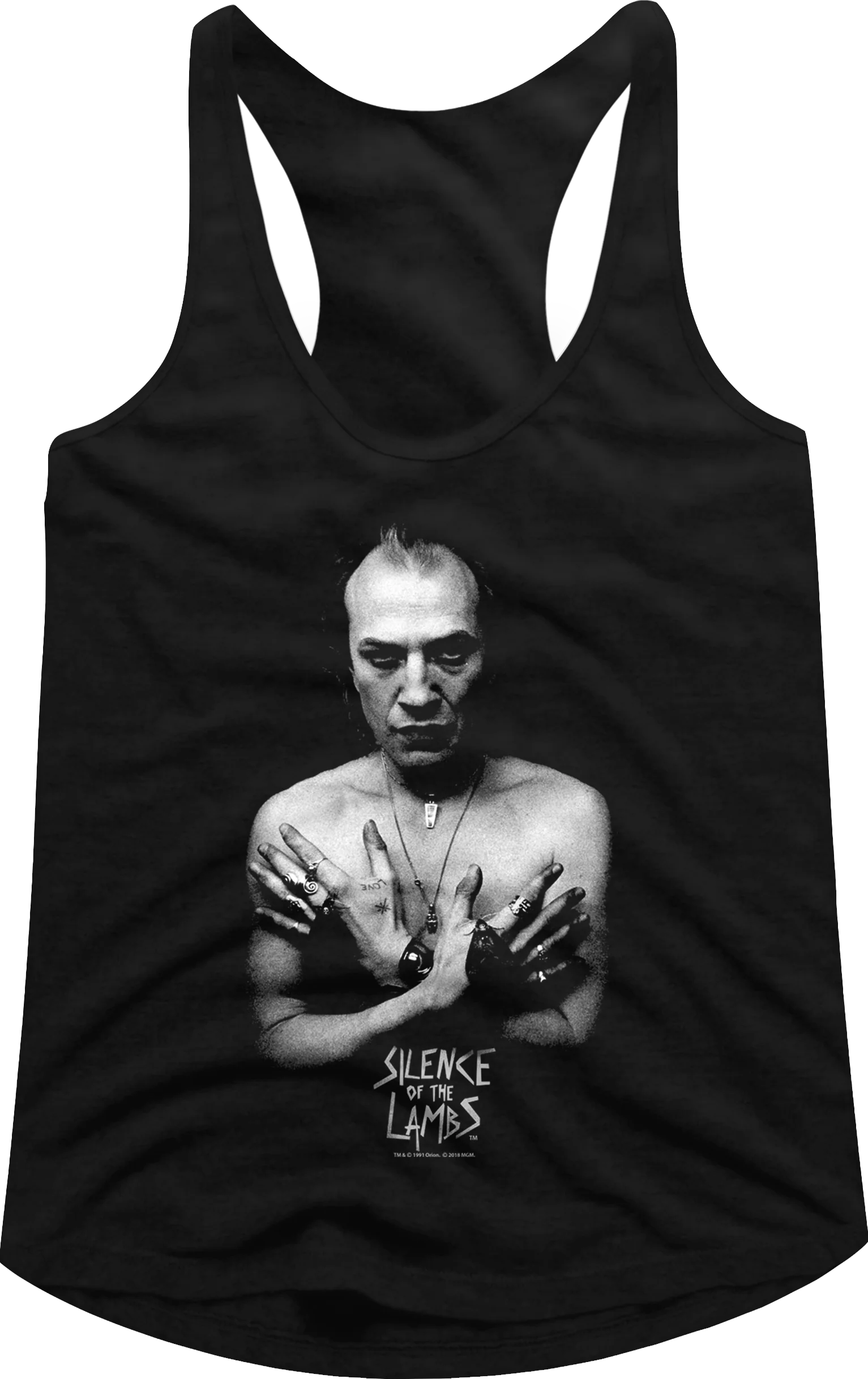 Ladies Buffalo Bill Silence of the Lambs Racerback Tank Top