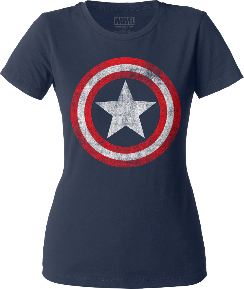 Ladies Captain America Shirt