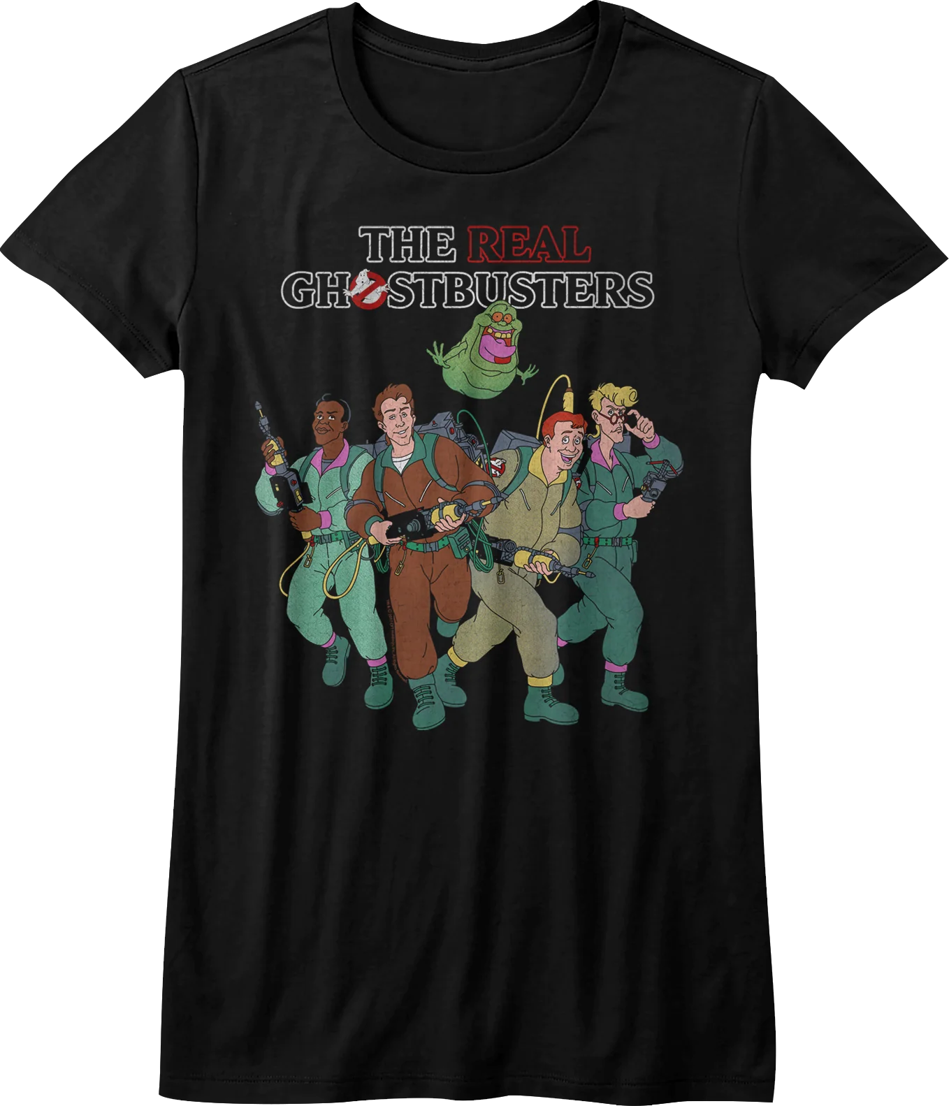 Ladies Cast Real Ghostbusters Shirt