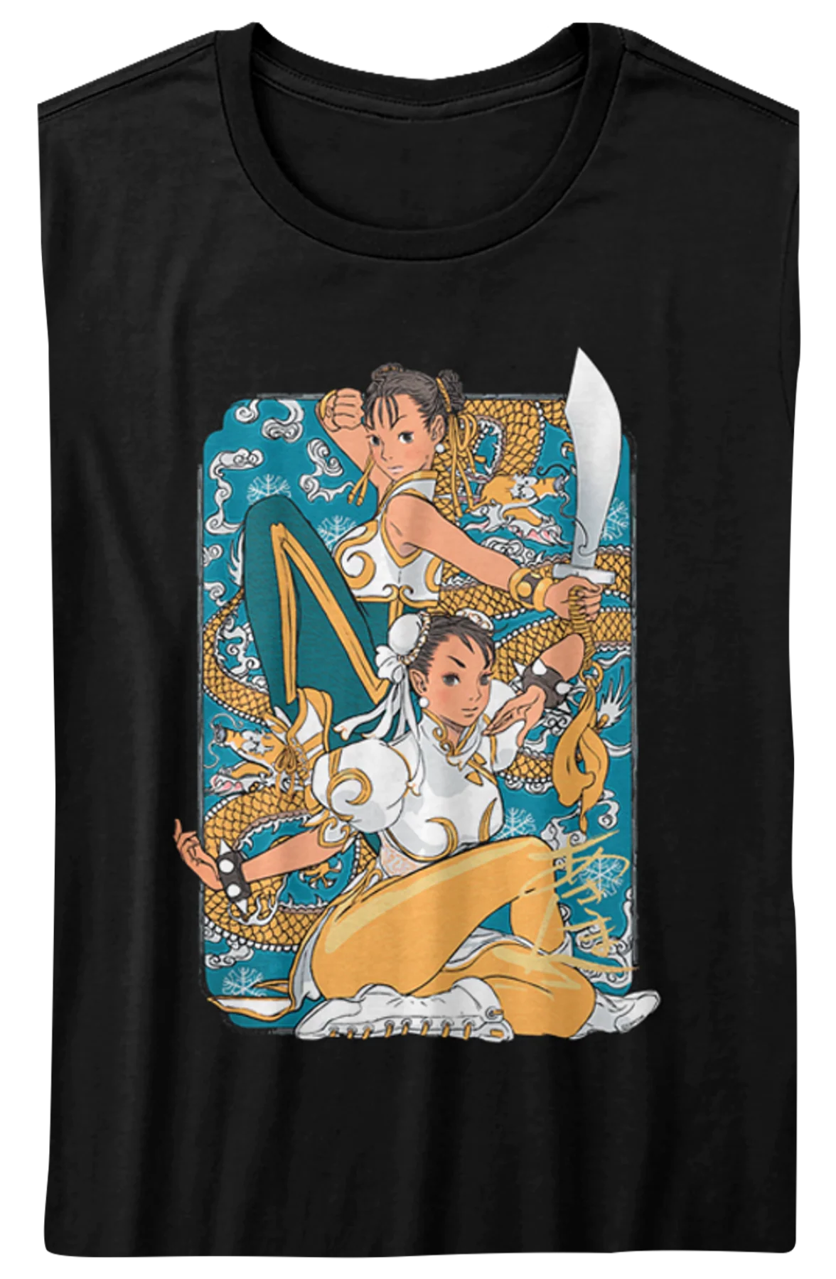 Ladies Chun-Li Street Fighter Shirt - Image 2