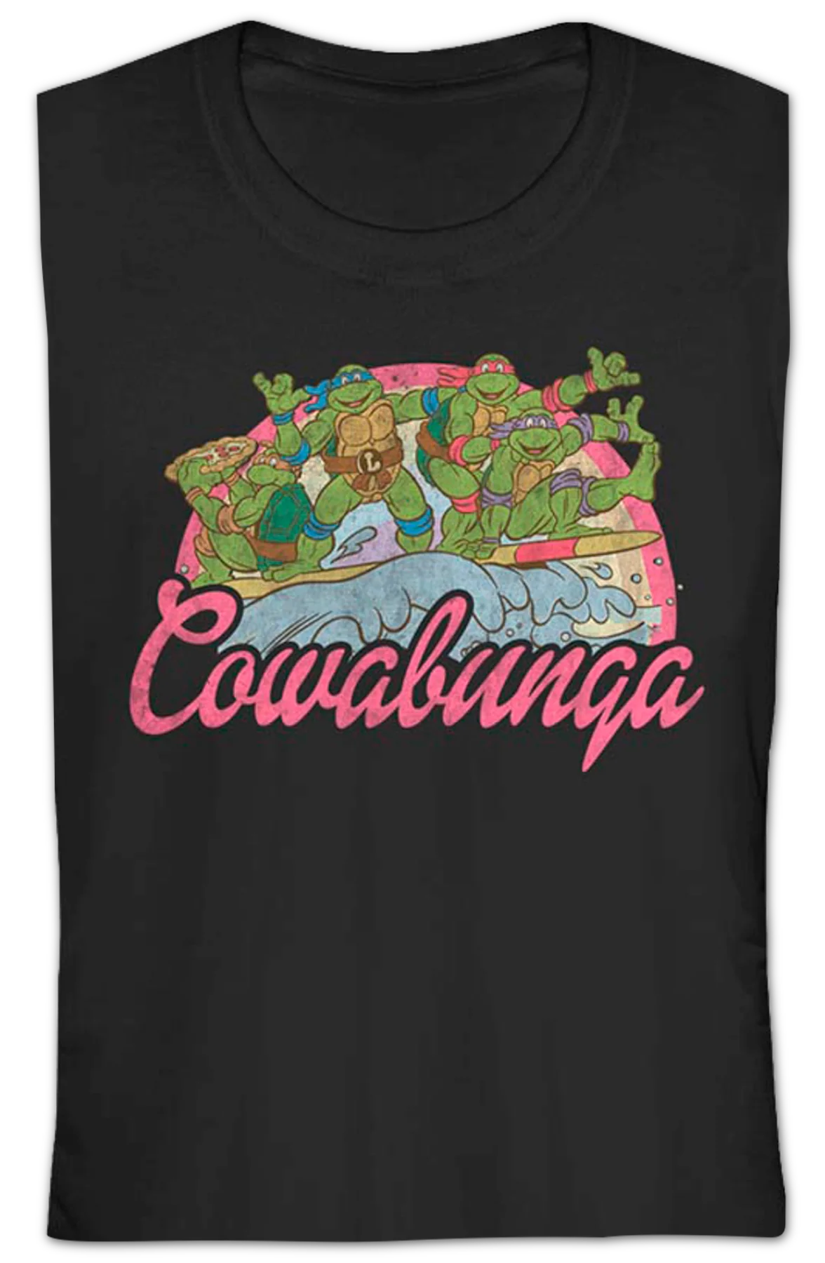 Ladies Cowabunga Teenage Mutant Ninja Turtles Shirt - Image 2