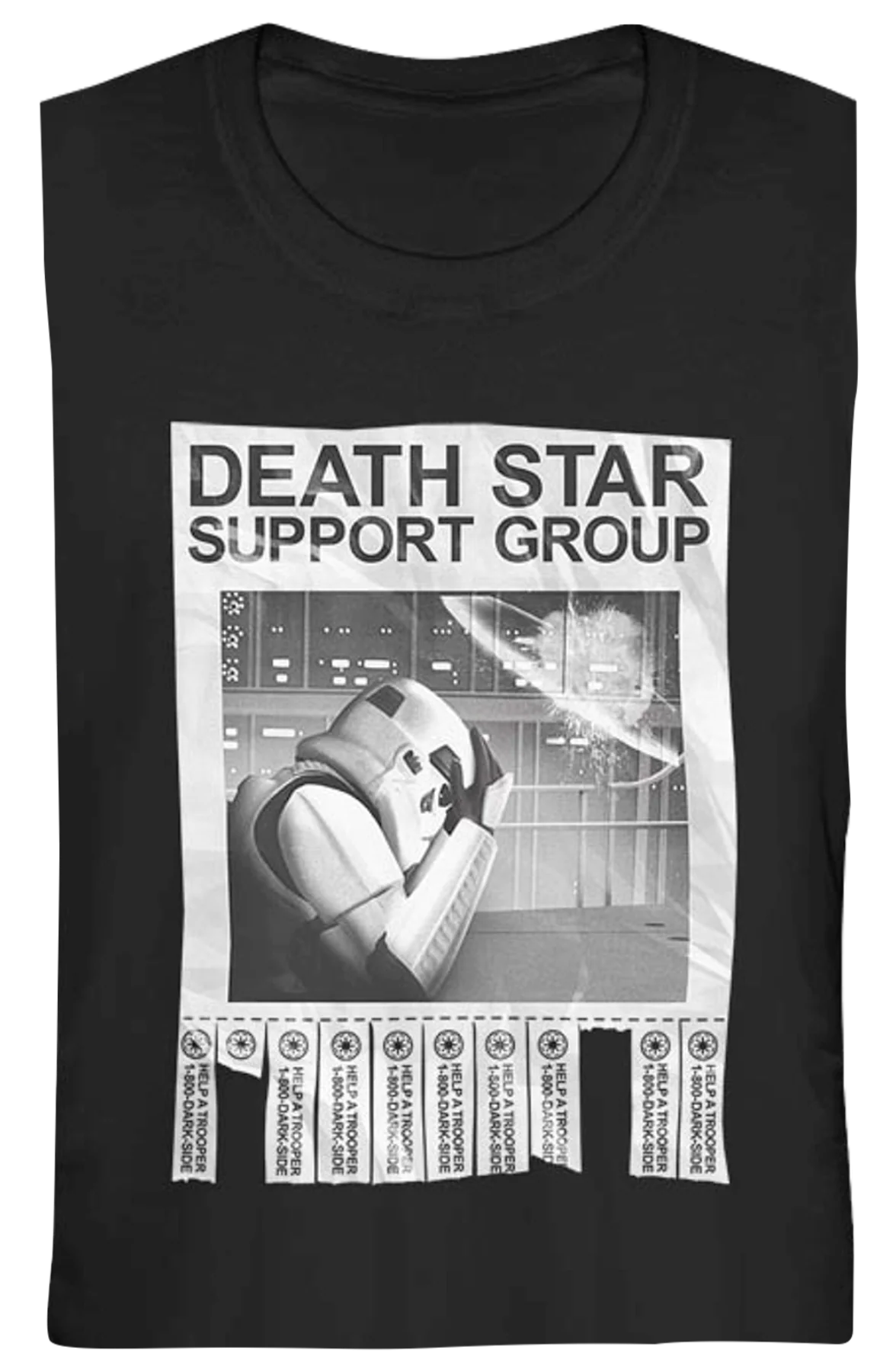 Ladies Death Star Support Group Star Wars Shirt - Image 2