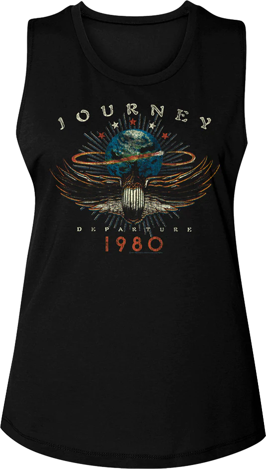 Ladies Departure Journey Muscle Tank Top