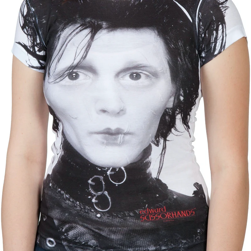 Ladies Edward Scissorhands Sublimation Shirt