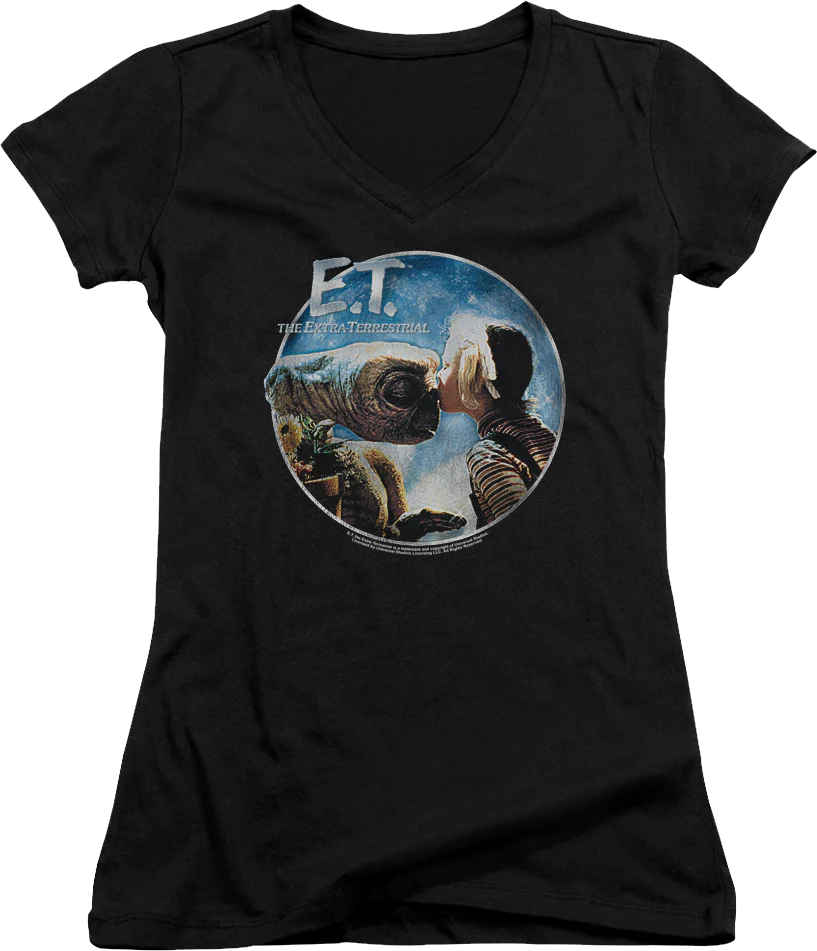 Ladies ET Gertie Kiss V-Neck Shirt