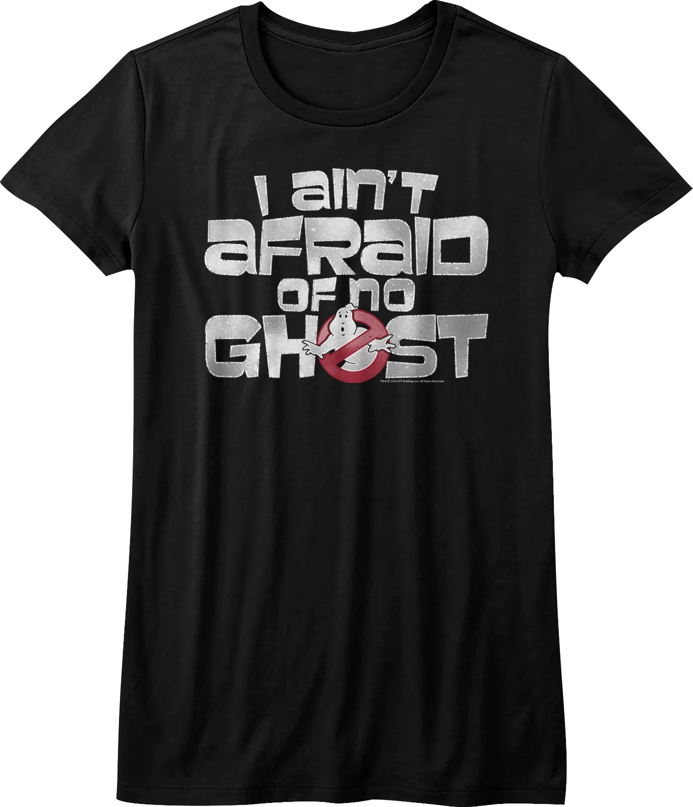 Ladies Ghostbusters I Ain't Afraid Of No Ghost Shirt