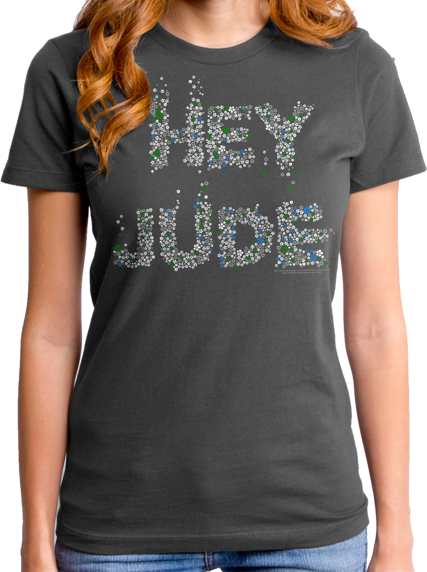 Ladies Hey Jude Beatles Shirt
