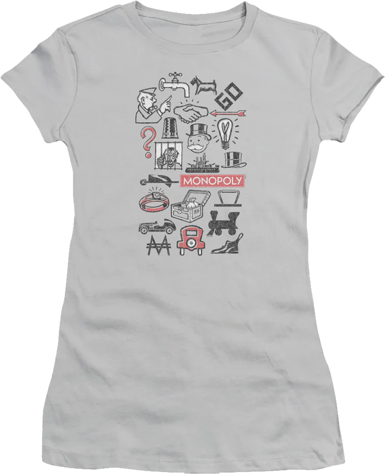 Ladies Icons Monopoly Shirt
