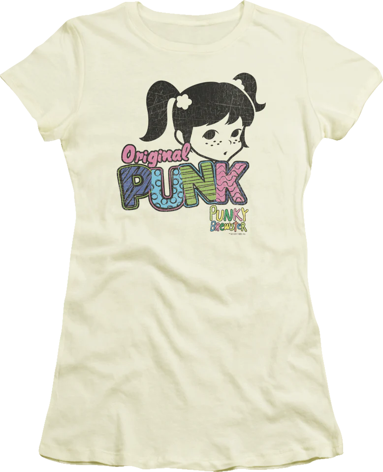 Ladies Illustrated Original Punky Brewster Shirt