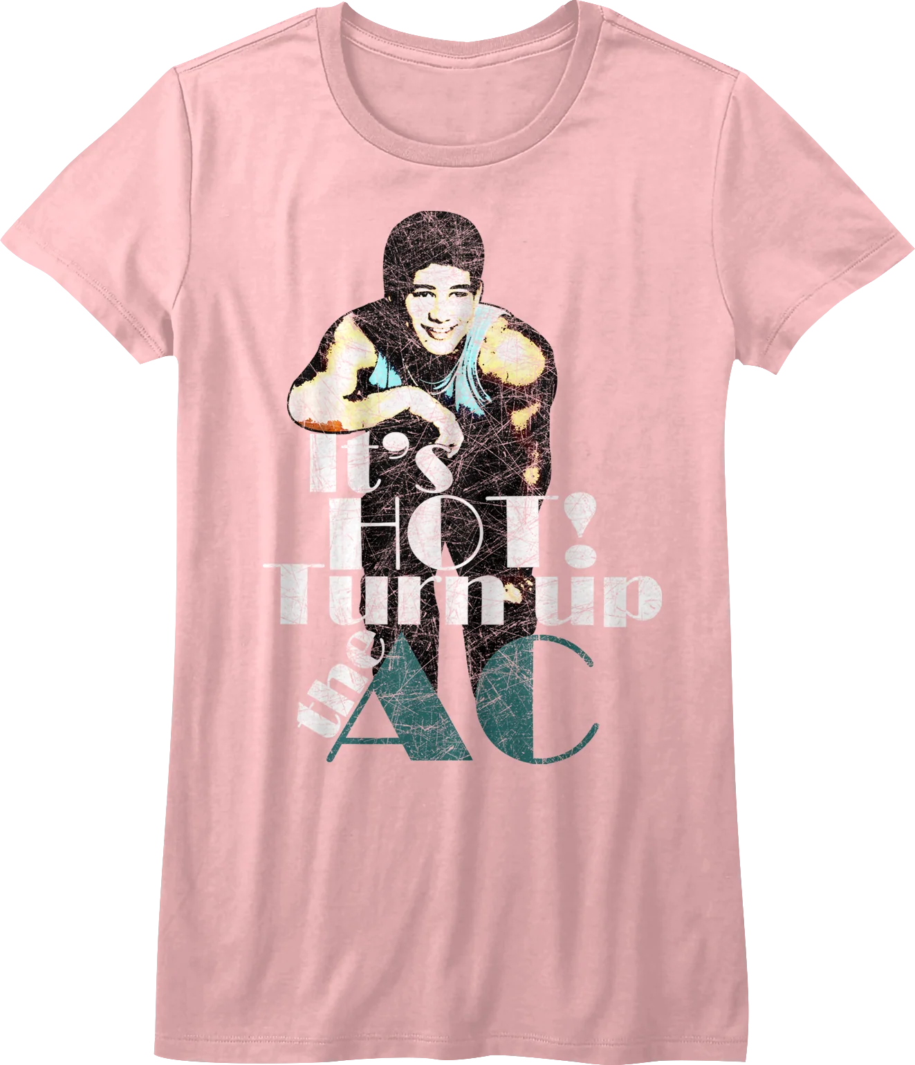 Ladies It's Hot Turn Up The AC Saved By The Bell Shirt