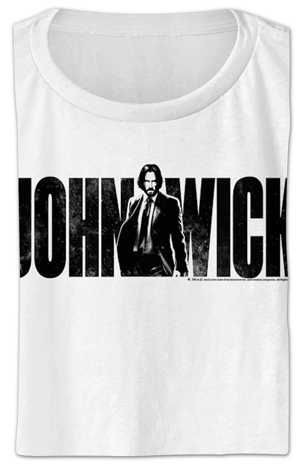 Ladies John Wick Crop Top - Image 2
