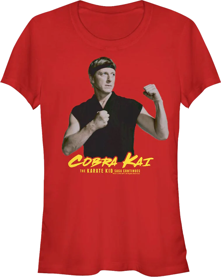 Ladies Johnny Cobra Kai Shirt