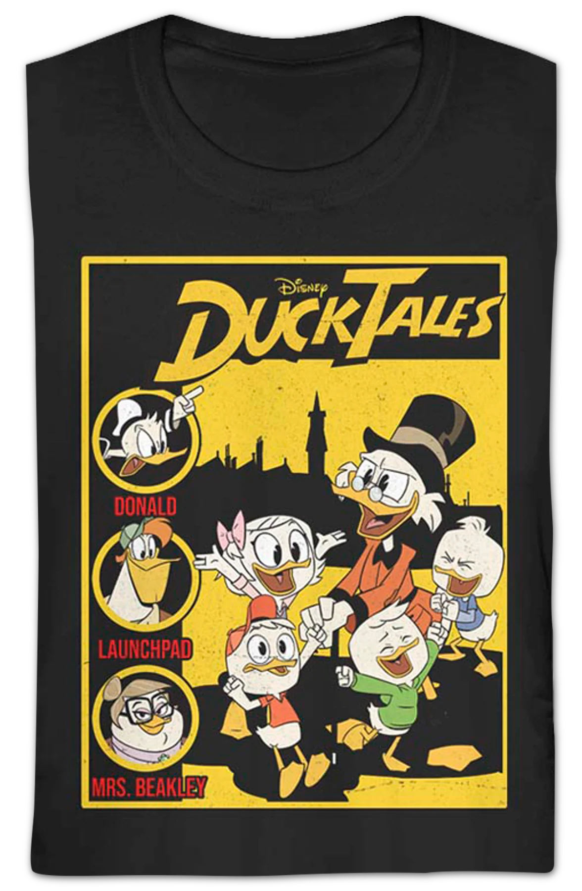 Ladies Main Cast And Supporting Characters DuckTales Shirt - Image 2