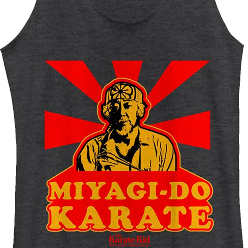 Ladies Miyagi-Do Karate Kid Racerback Tank Top