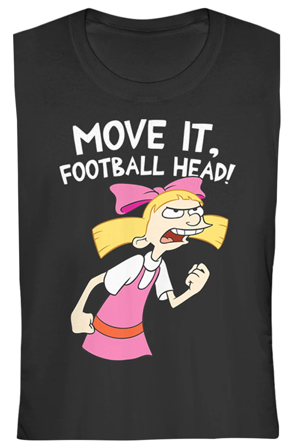 Ladies Move It Football Head Hey Arnold Shirt - Image 2