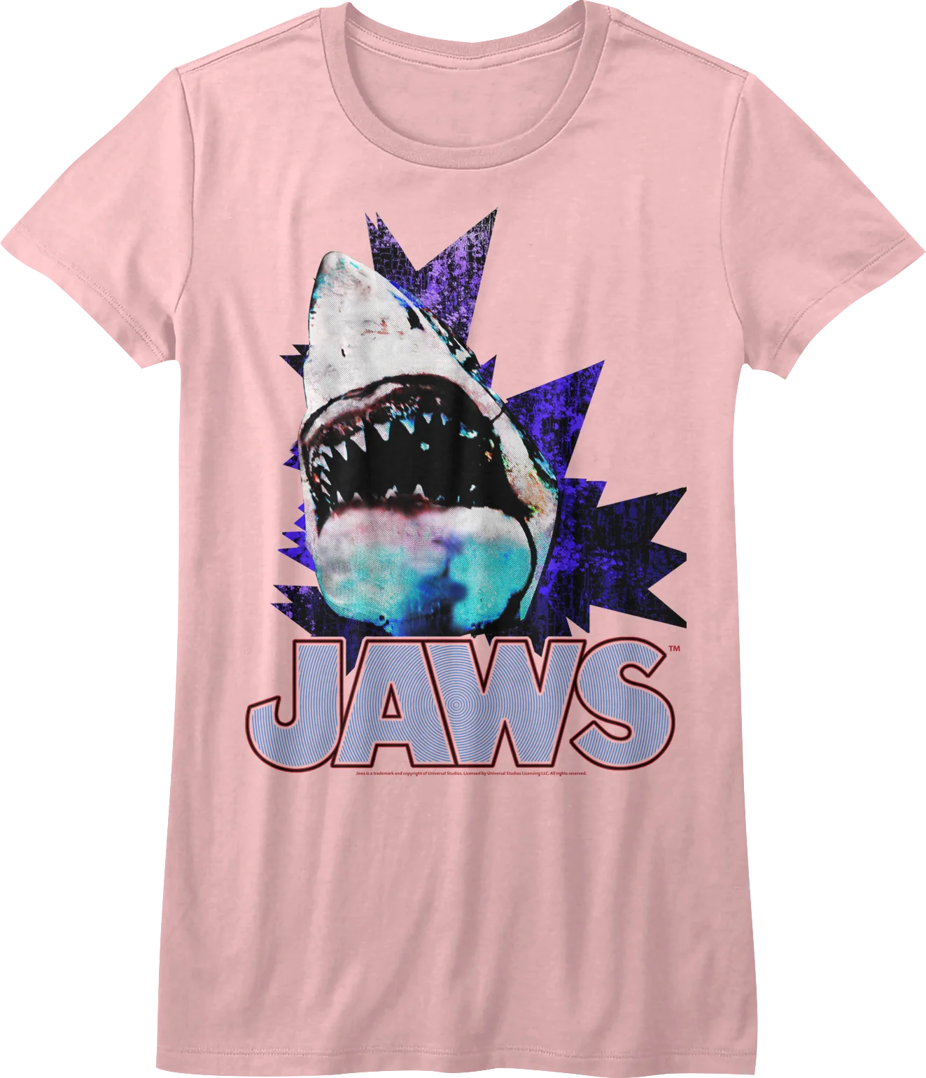 Womens Pink Jaws Shirt