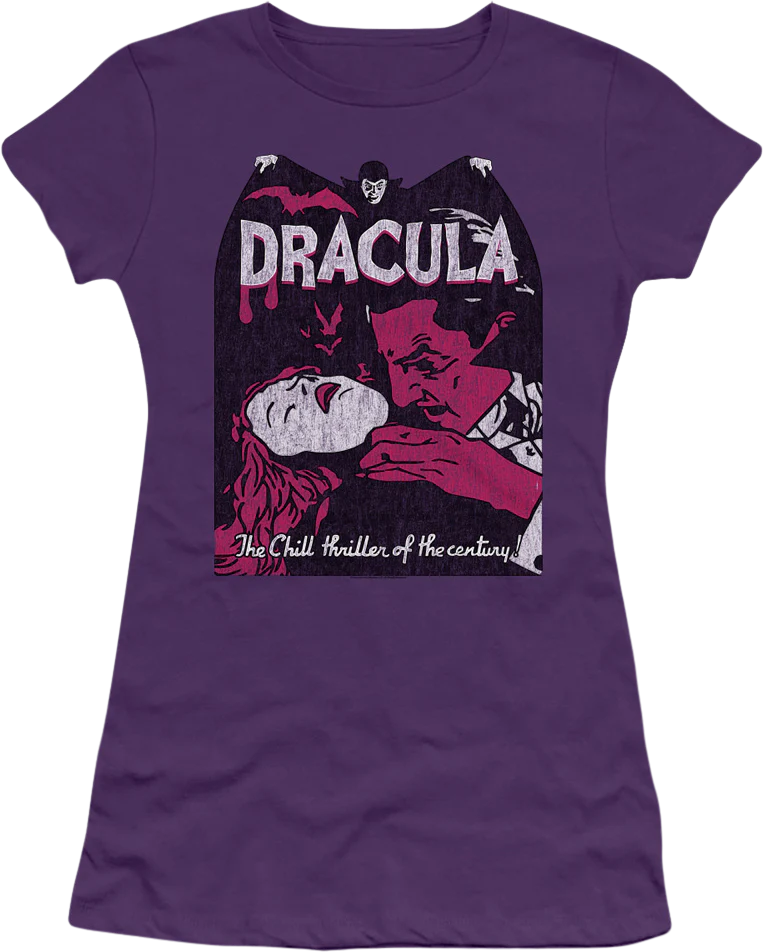 Ladies Purple Dracula Shirt