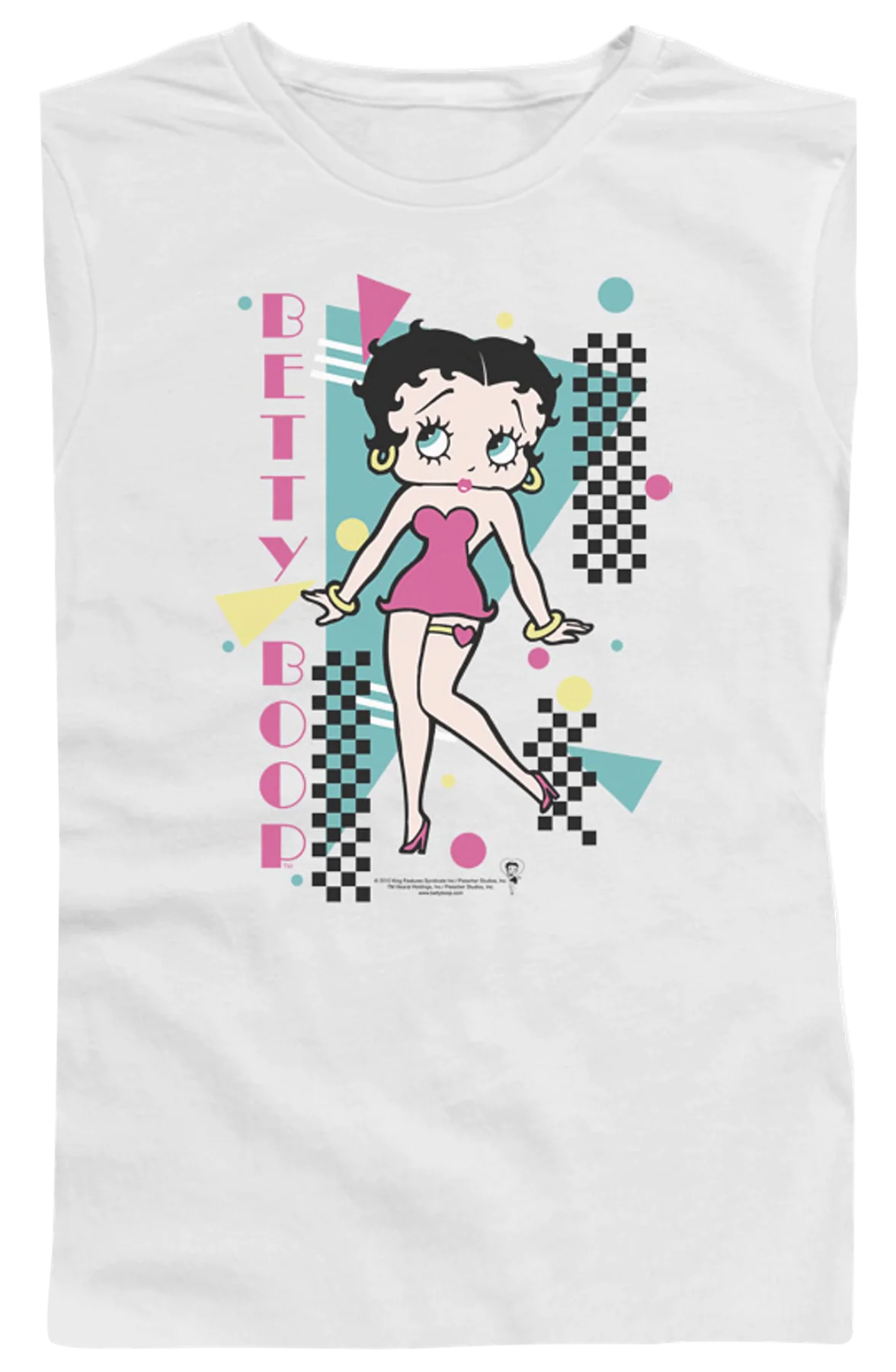 Ladies Retro Betty Boop Shirt - Image 2