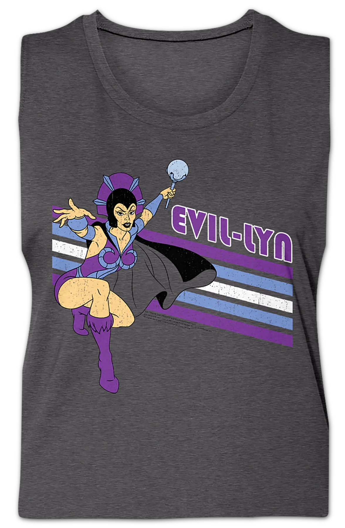 Ladies Retro Evil-Lyn Masters of the Universe Muscle Tank Top - Image 2