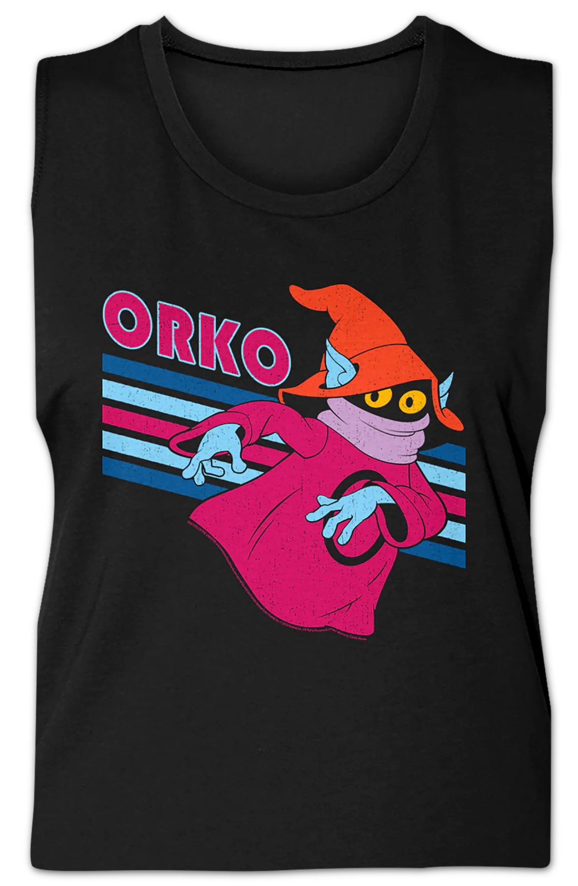 Ladies Retro Orko Masters of the Universe Muscle Tank Top - Image 2