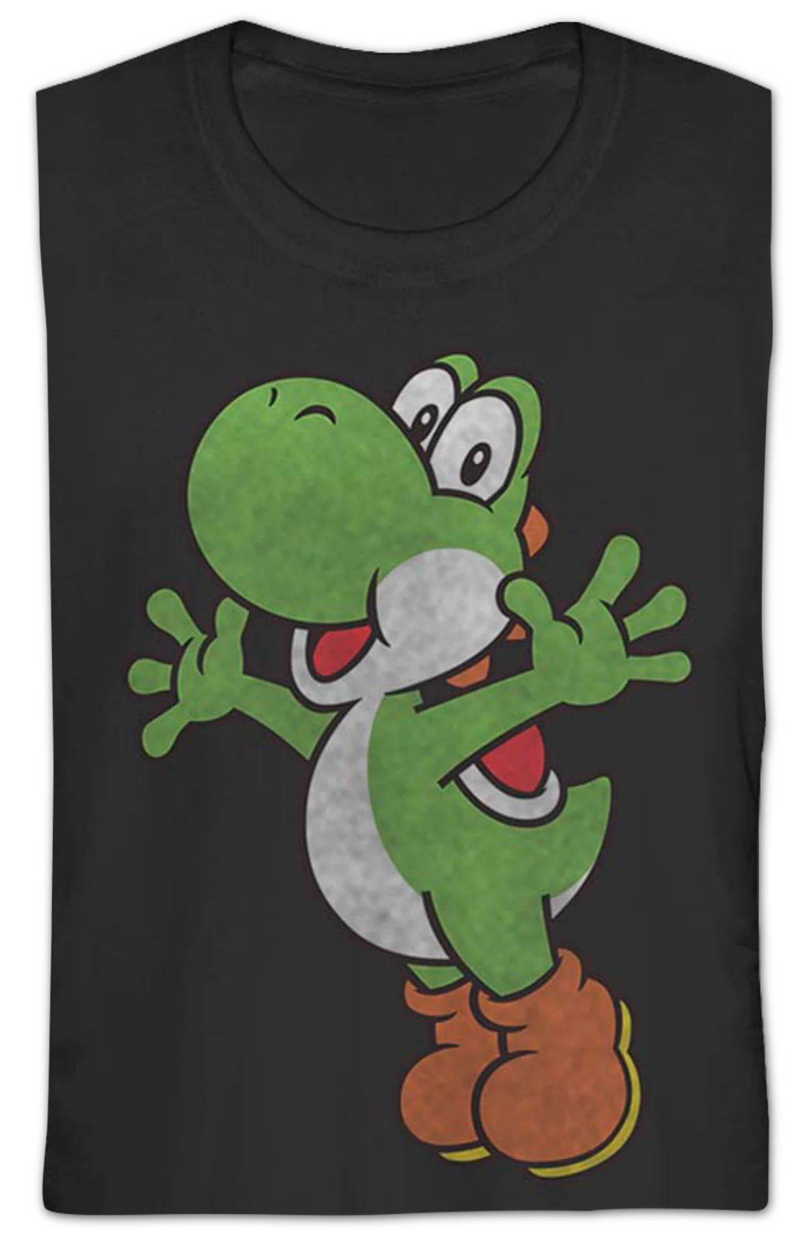 Ladies Retro Yoshi Super Mario Bros. Shirt - Image 2