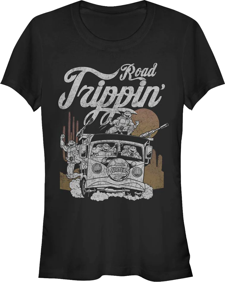 Ladies Road Trippin' Teenage Mutant Ninja Turtles Shirt