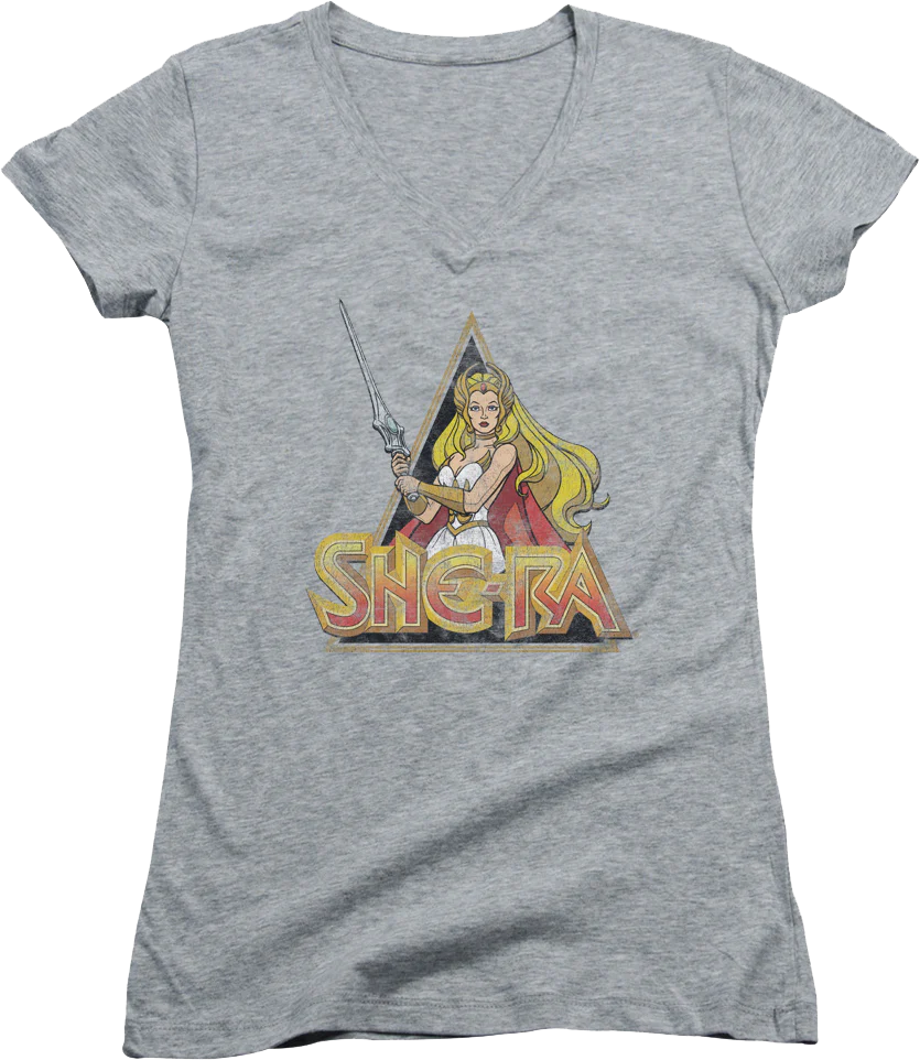 Ladies She-Ra V-Neck Shirt