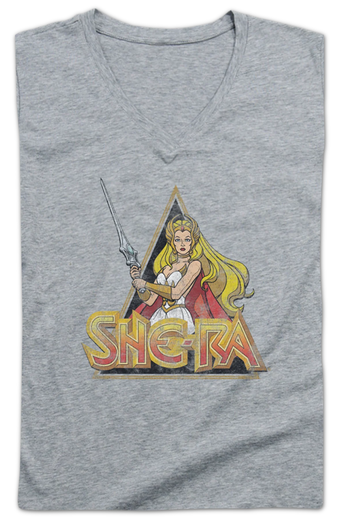 Ladies She-Ra V-Neck Shirt - Image 2
