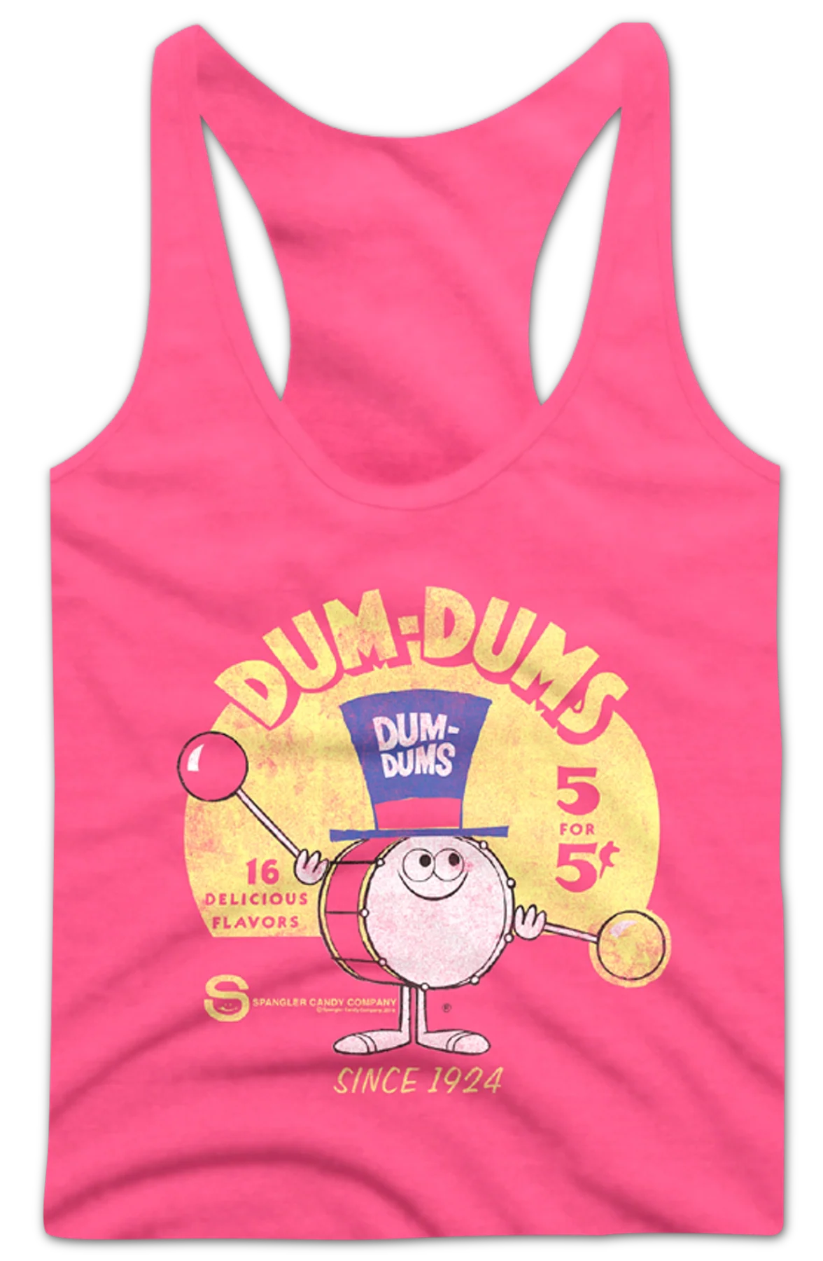 Ladies Since 1924 Dum-Dums Racerback Tank Top - Image 2