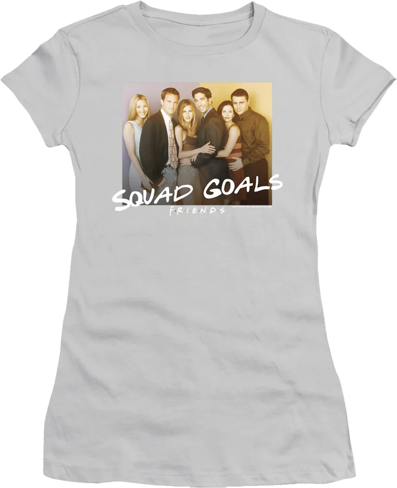 Ladies Squad Goals Friends Shirt